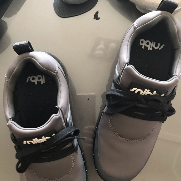 Snobs work shoes men size 8 water proof black charcoal - Picture 4 of 5